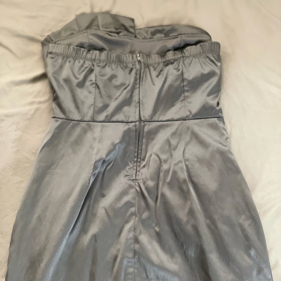 ✨Ruby Rox gray strapless dress✨ - Picture 3 of 4